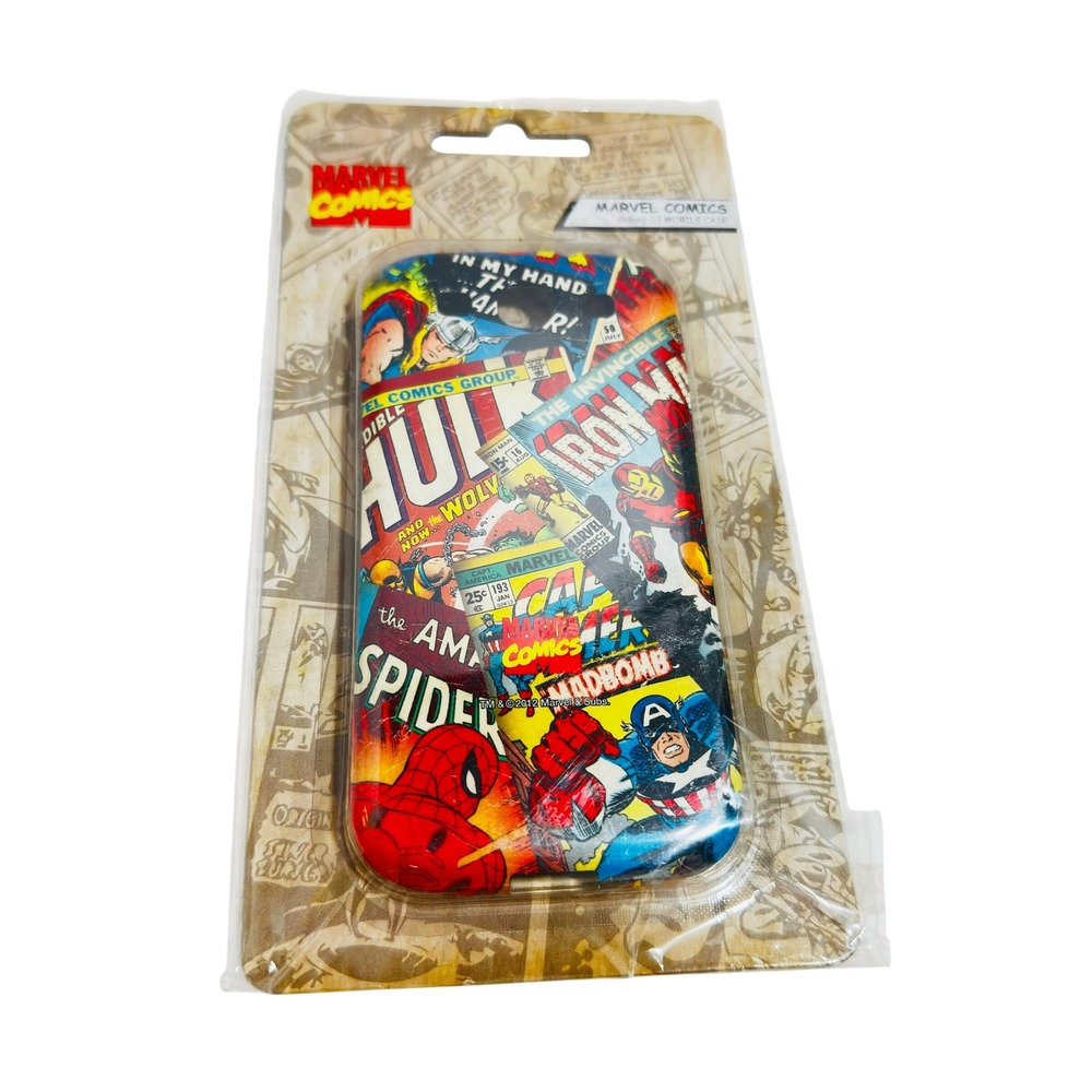 Marvel Mobile Case‎ Samsung Galaxy S3 Multicolor New Retro Comic Book Collage